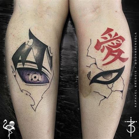 Tattoo pequenas anime